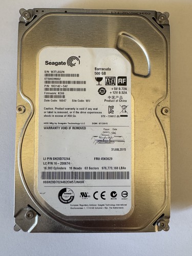 Hdd sata 500gb seagate - hdd,