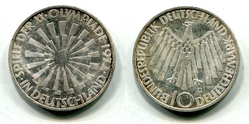 Brd 1972 g - brd, argento
