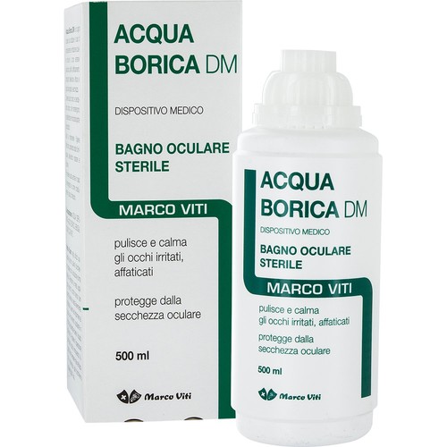 Acqua borica bagno oculare - borica, dm