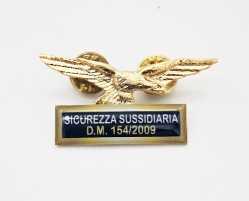 Spilla metallo aquila - spilla, in