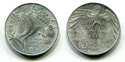 Brd 1972 d argento - 10,
