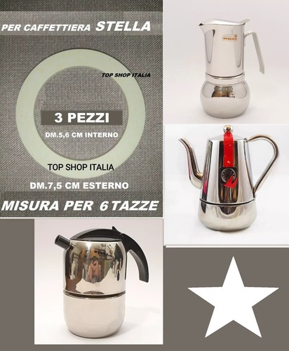 Pezzi guarnizione tazze x - 3,