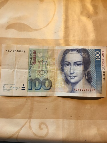 Banconota 100 marchi tedeschi